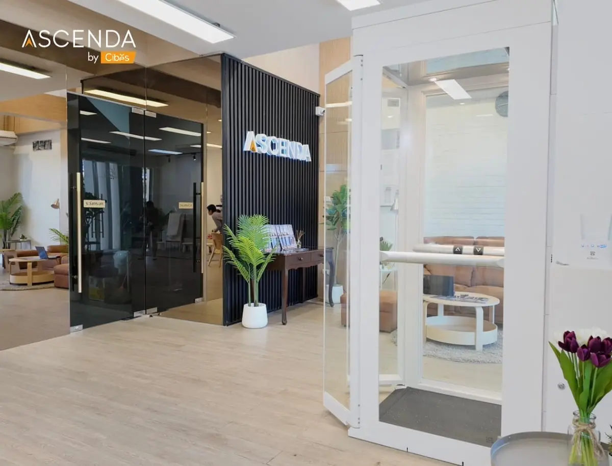 Ascenda Showroom BKK with Home Lift Ascenda Showroom BKK with Home Lift