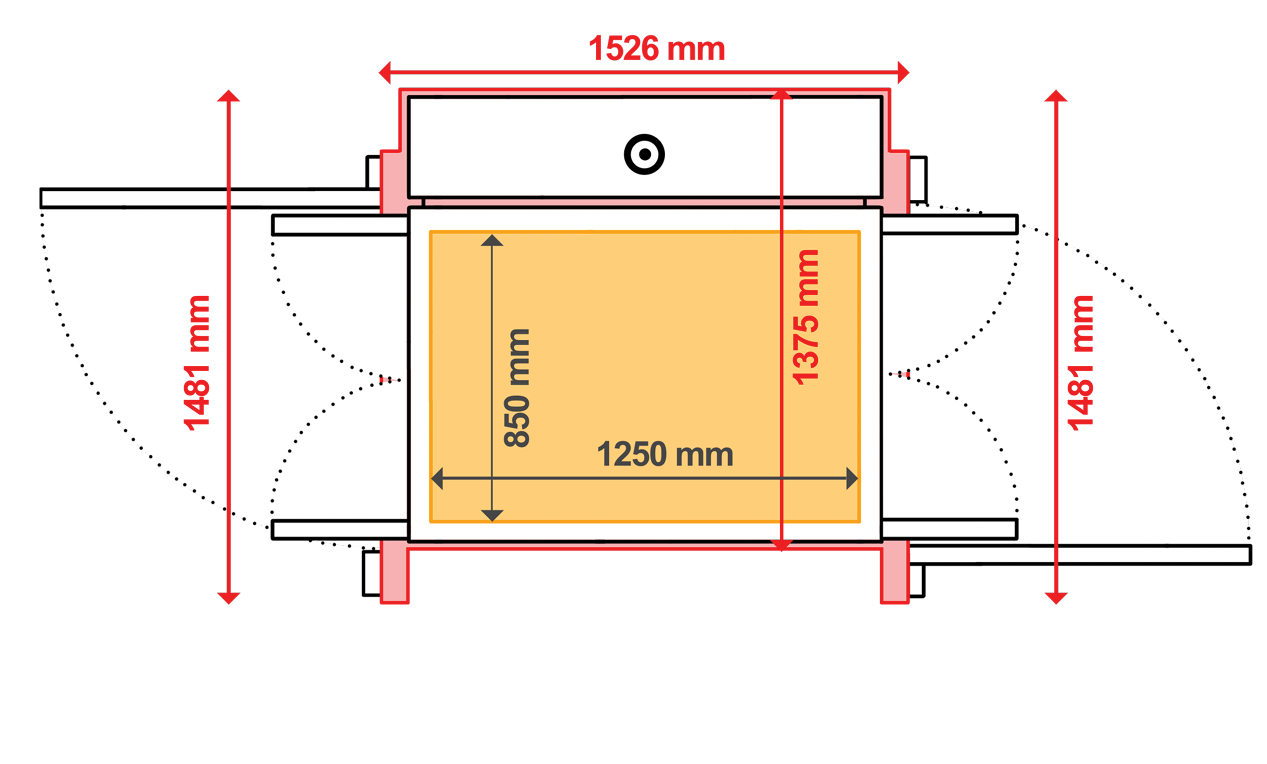 TECHNICAL SPECIFICATIONS Ascenda lift2 XL DOUBLE GATE