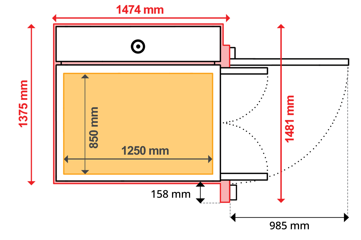 TECHNICAL SPECIFICATIONS Ascenda lift2 XL GATE