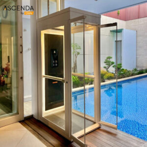 Ascenda Minivator Size L from Indonesia Near Pool Villa Right Angle