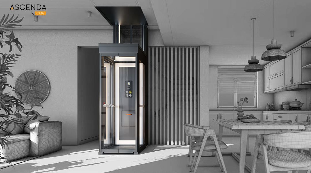 Ascenda Lift ลิฟท์บ้านระบบสกรูจากสวีเดนที่กำลังได้รับความนิยมในประเทศไทย
