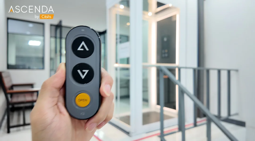 Ascenda Home Lift Size L Office Building Installation in Pathum Thani Thailand (3)