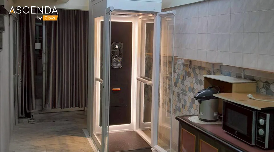 Ascenda Home Lift Size M Retrofit Installation (2) Ascenda Home Lift Size M Retrofit Installation (2)