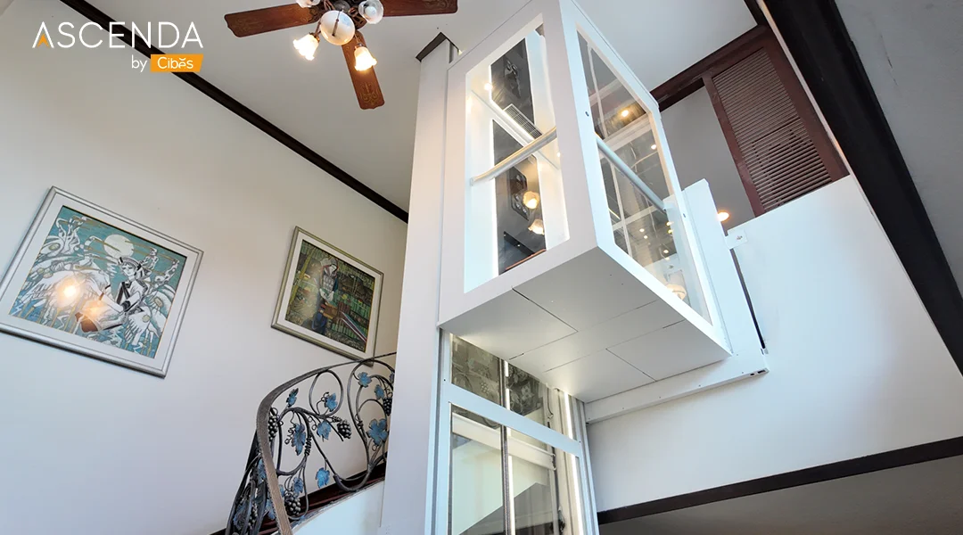 Ascenda Home Lift Size XL Installation in the Central Hall (2)