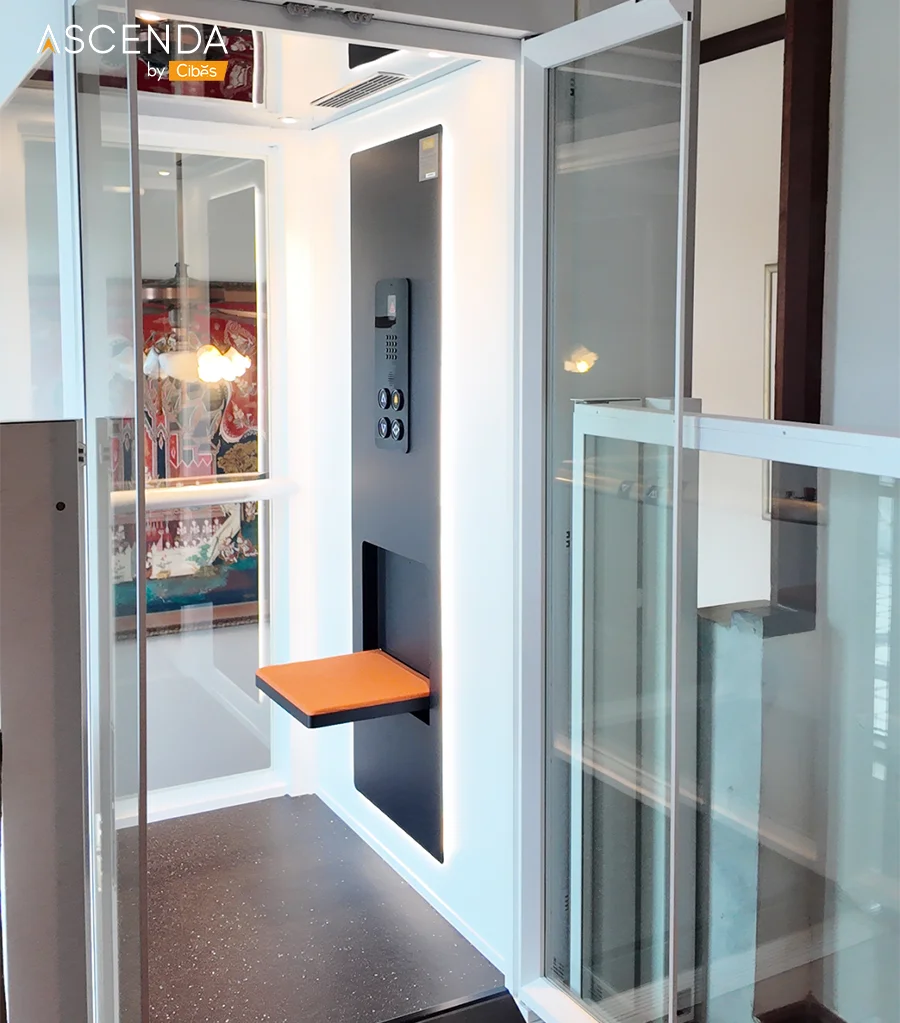 Ascenda Home Lift Size XL Installation in the Central Hall (4)