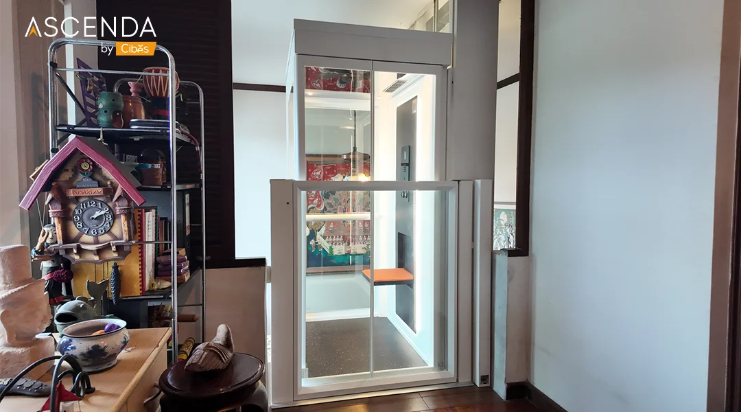 Ascenda Home Lift Size XL Installation in the Central Hall (6)