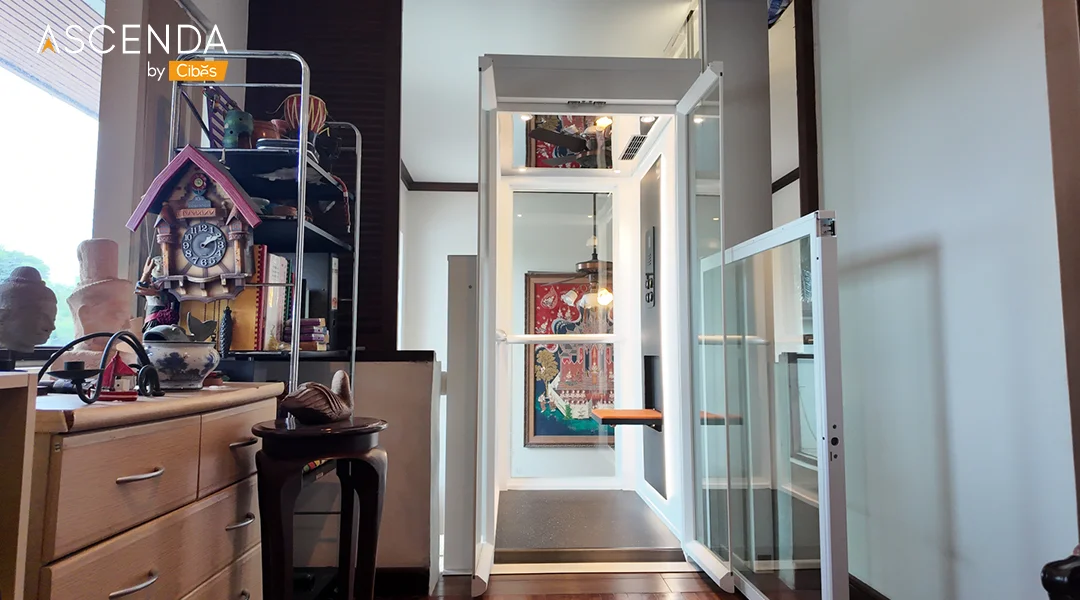 Ascenda Home Lift Size XL Installation in the Central Hall (7)