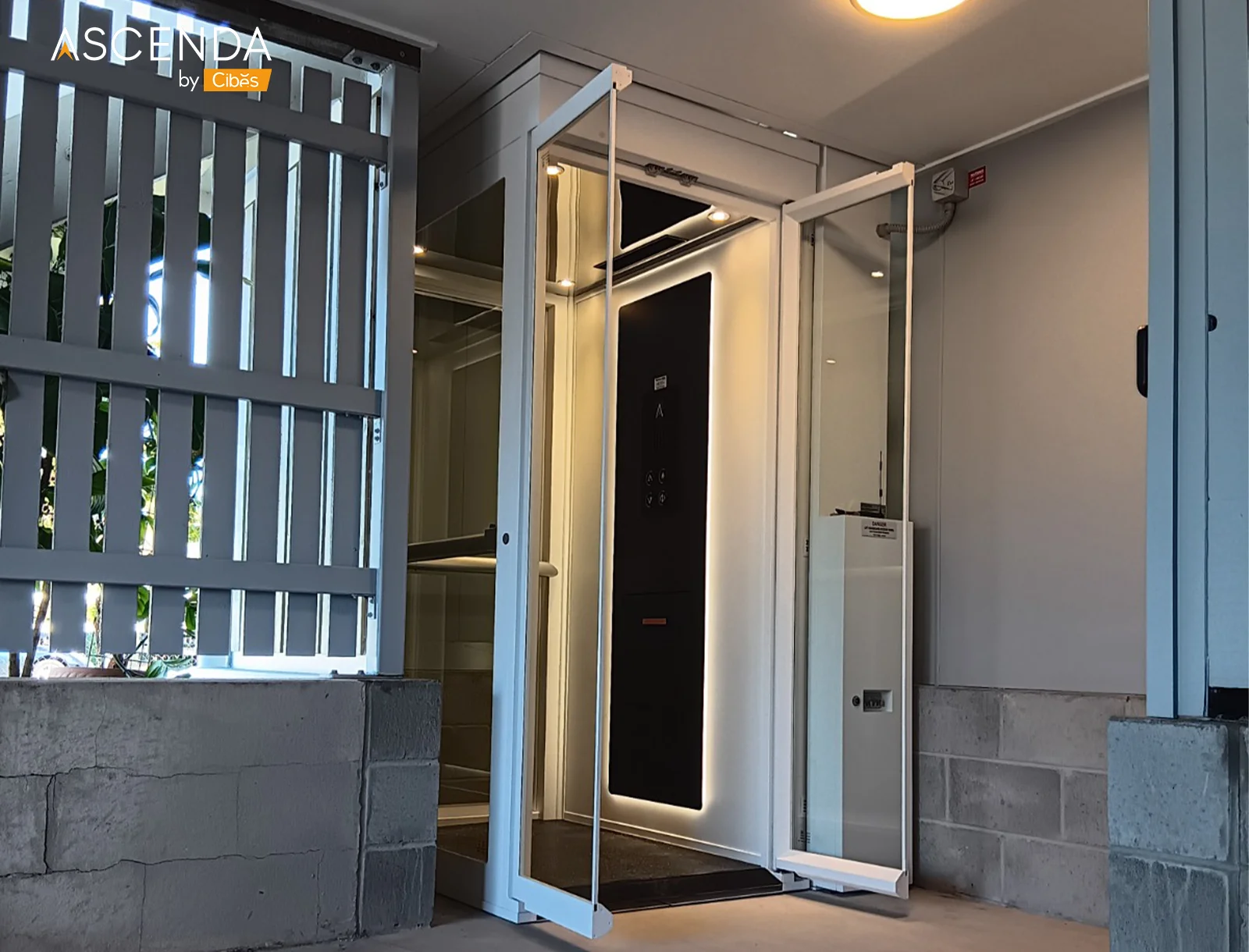 Ascenda XL Home Lift | Private Home Elevator Beside the House| ภาพตัวอย่างลิฟท์บ้าน